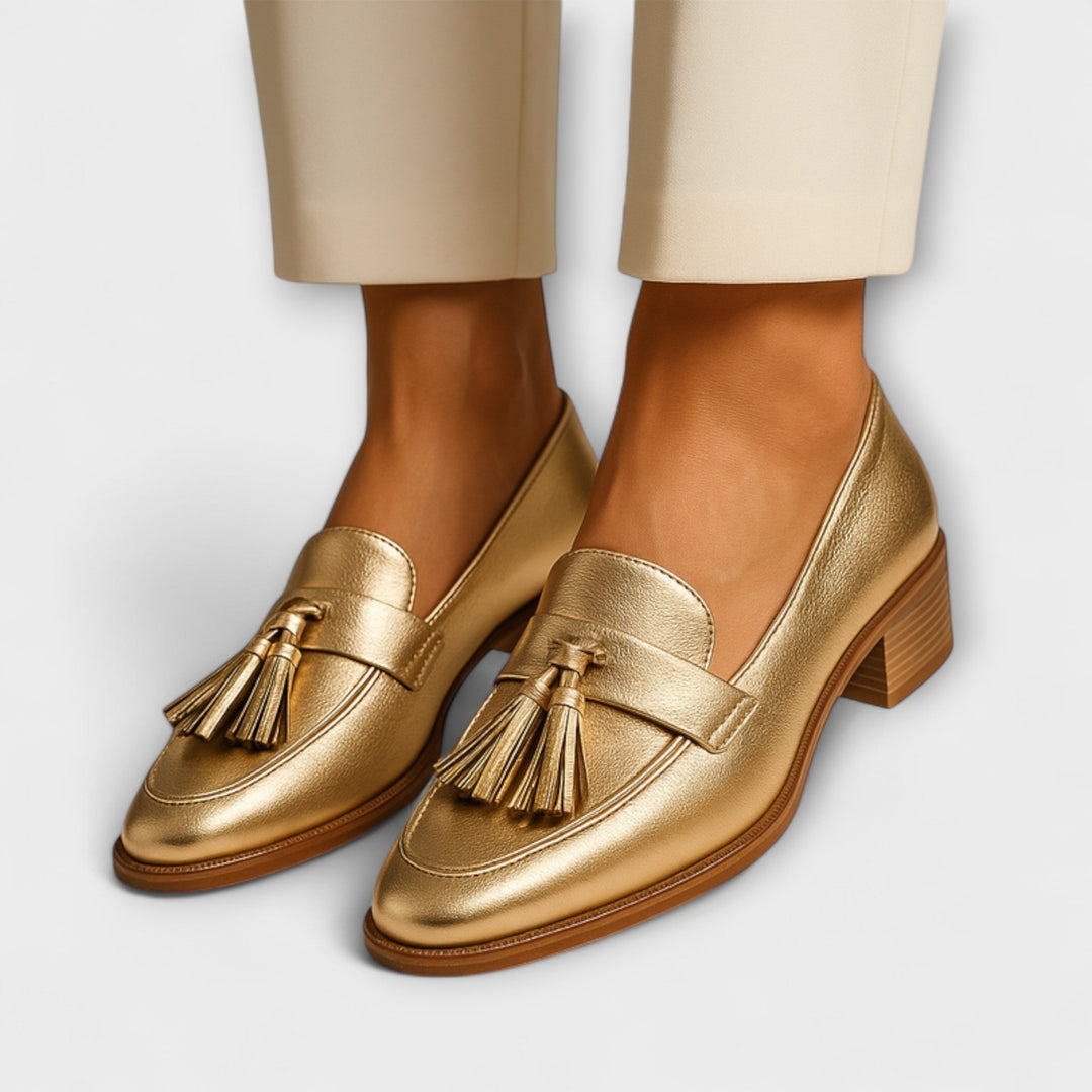 Rebecca | Golden Loafers