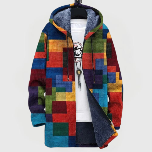 Isla | Colorful Hooded Jacket