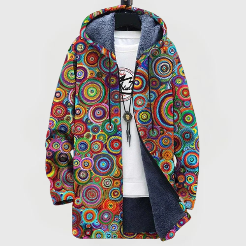 Celeste | Colorful Hooded Jacket