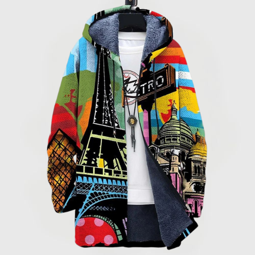 Anika | Colorful Hooded Jacket