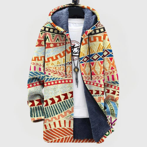 Andrea | Colorful Hooded Jacket