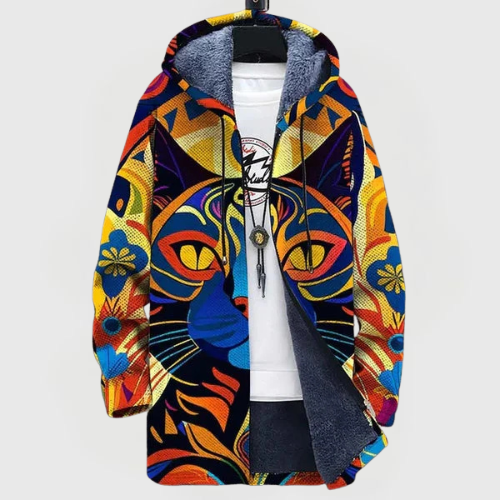 Fiona | Colorful Hooded Jacket