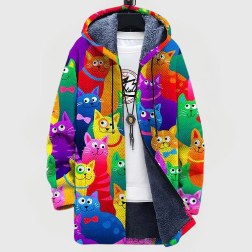 Eden | Colorful Hooded Jacket