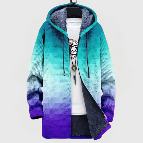 Ivanna | Colorful Hooded Jacket