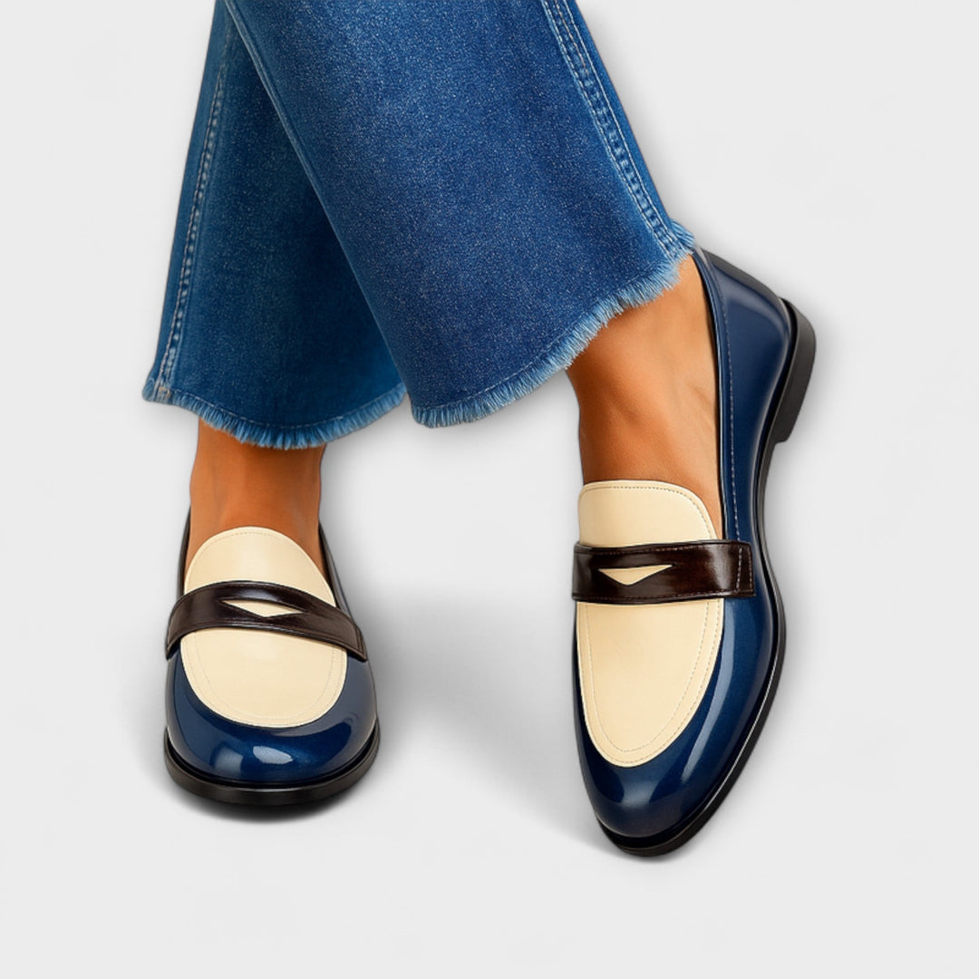 Megan | Contrast Loafers