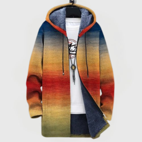 Elise | Colorful Hooded Jacket