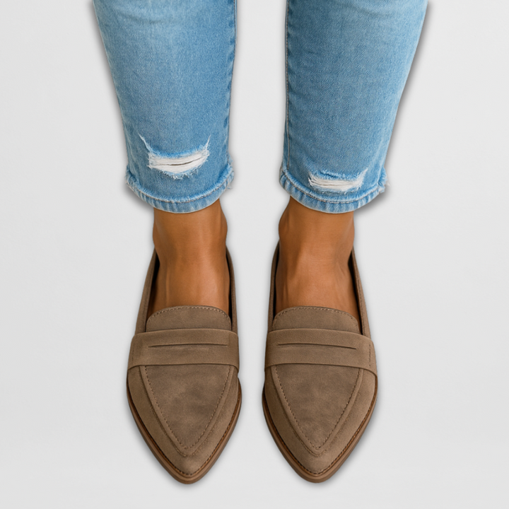 Brittany | Suede Loafers