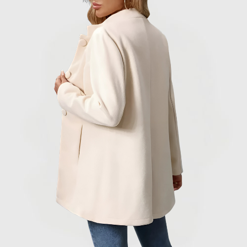 Rosa | Elegant Button Coat