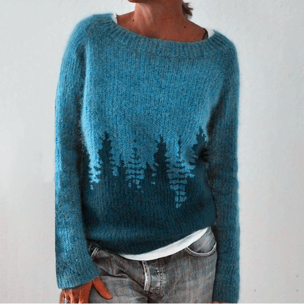 Blue/Trees / 3XL