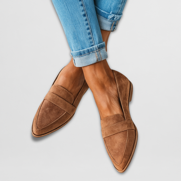 Brittany | Suede Loafers
