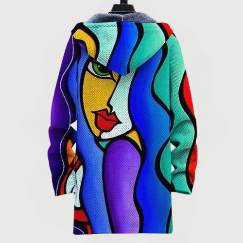 Cecilia | Colorful Hooded Jacket