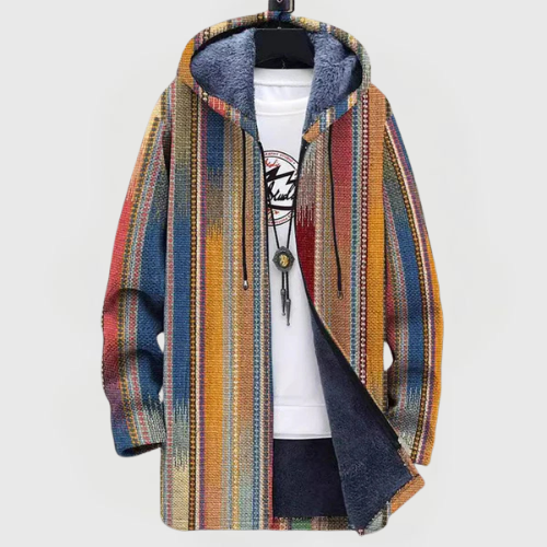 Lily | Colorful Hooded Jacket