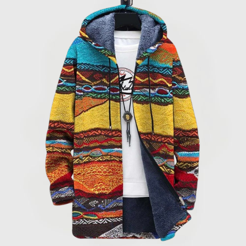 Ella | Colorful Hooded Jacket