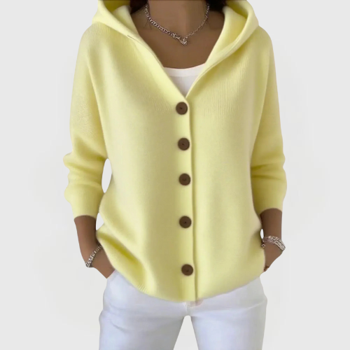 Heidi | Buttoned Hoodie Cardigan