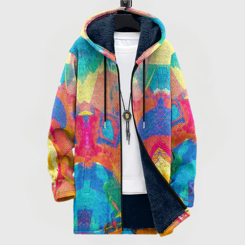 Angelica | Colorful Hooded Jacket