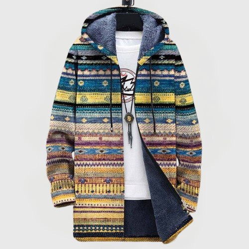 Lily | Colorful Hooded Jacket