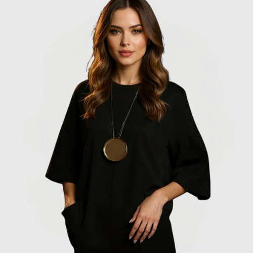 Hazel | Relaxed Wide-Leg Jumpsuit
