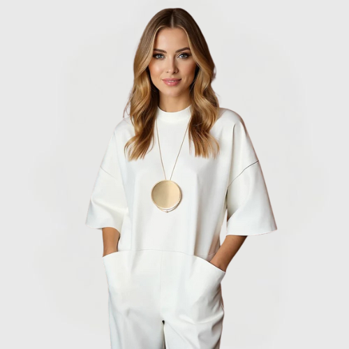 Hazel | Relaxed Wide-Leg Jumpsuit