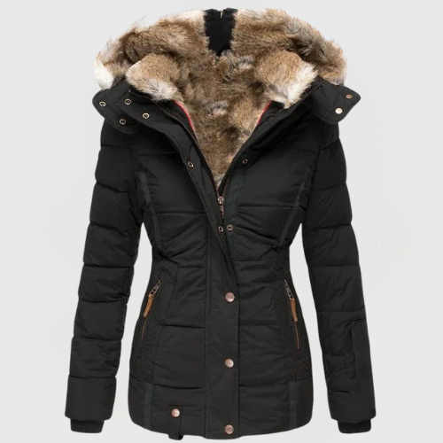 Ruth | Warm Fur-Lined Winter Coat