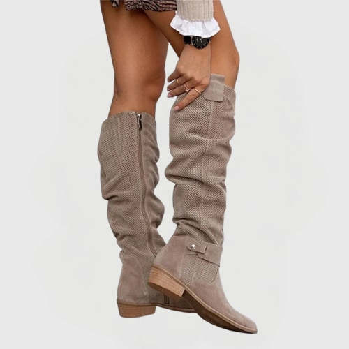 Faye | Classic Knee-High Boots