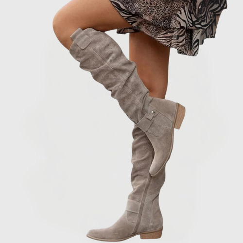 Faye | Classic Knee-High Boots