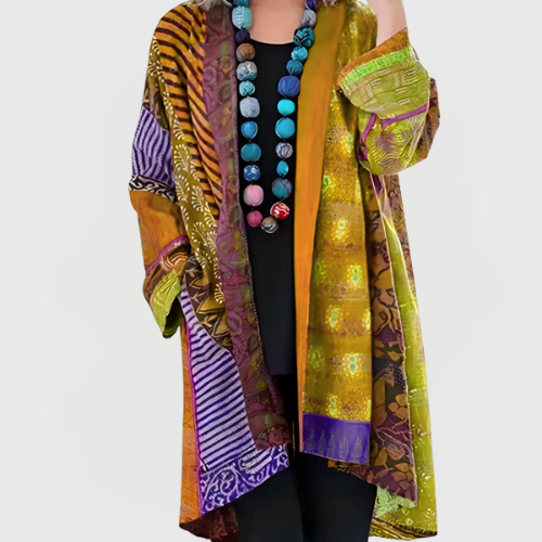 Eleanor | Artistic Patchwork Cardigan