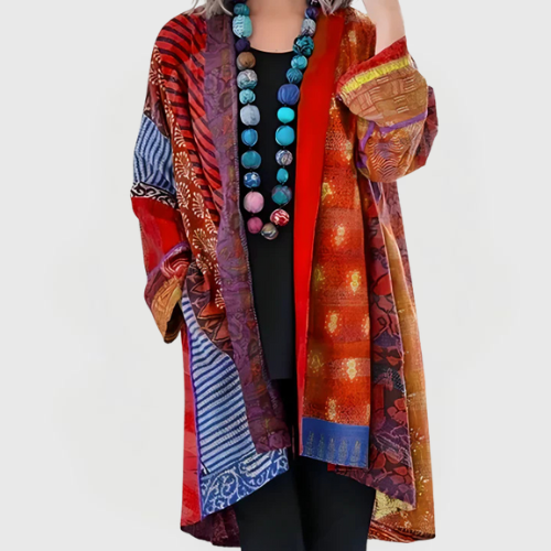 Eleanor | Artistic Patchwork Cardigan
