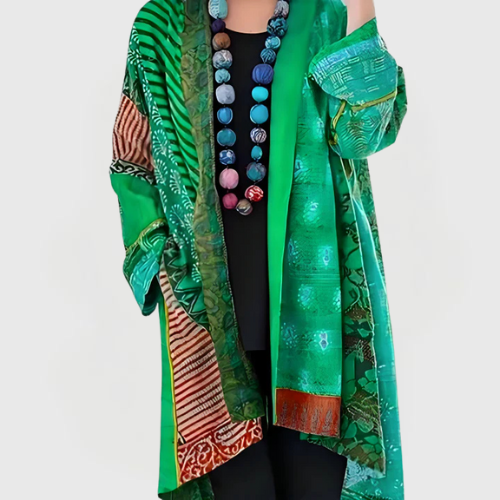 Eleanor | Artistic Patchwork Cardigan