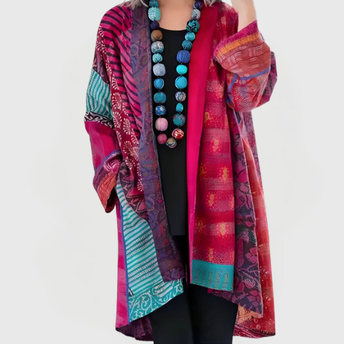 Eleanor | Artistic Patchwork Cardigan