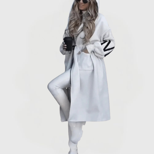 Amanda | Long Hooded Winter Coat