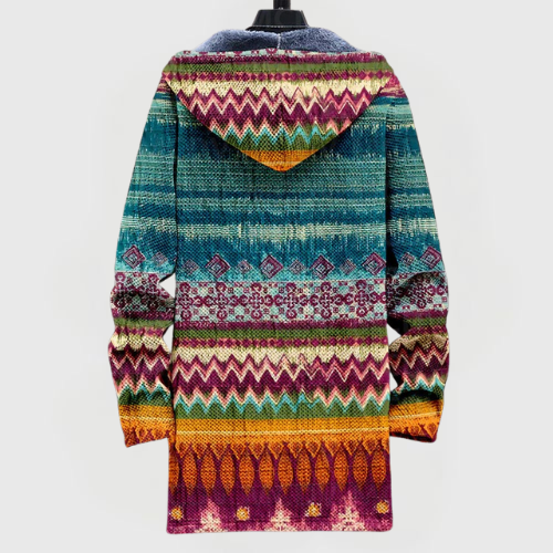 Lilian | Colorful Hooded Jacket