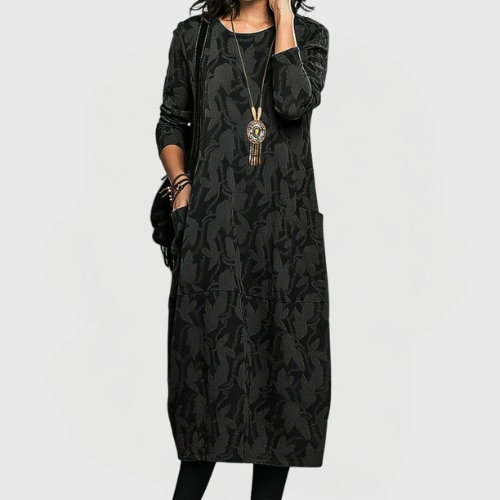 Josephine | Long Sleeve Midi Dress
