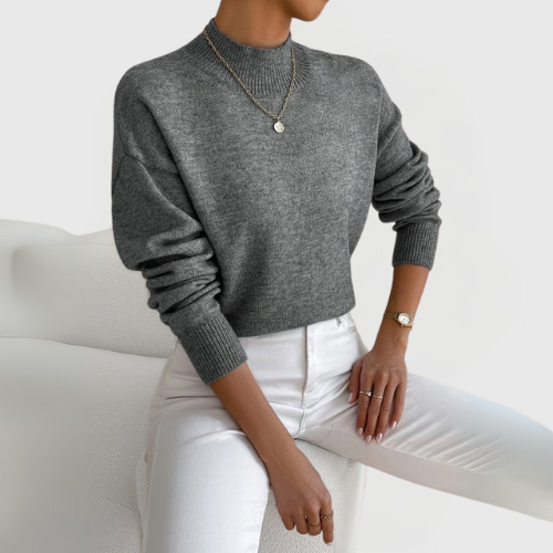 Patricia | Classic High-Neck Sweater