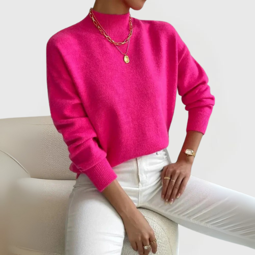 Patricia | Classic High-Neck Sweater