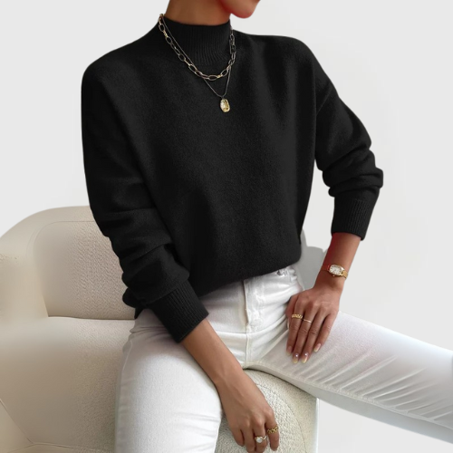 Patricia | Classic High-Neck Sweater