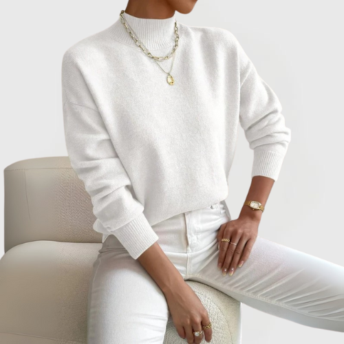 Patricia | Classic High-Neck Sweater