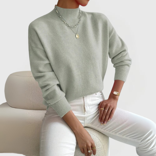 Patricia | Classic High-Neck Sweater