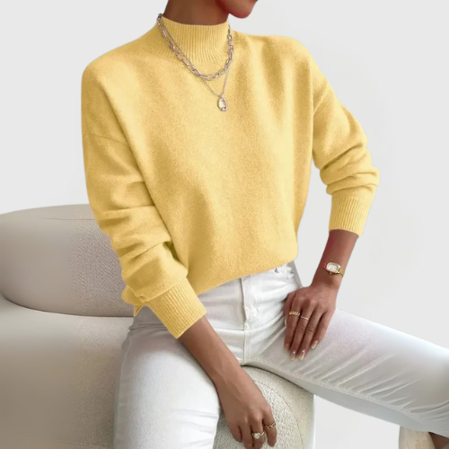 Patricia | Classic High-Neck Sweater