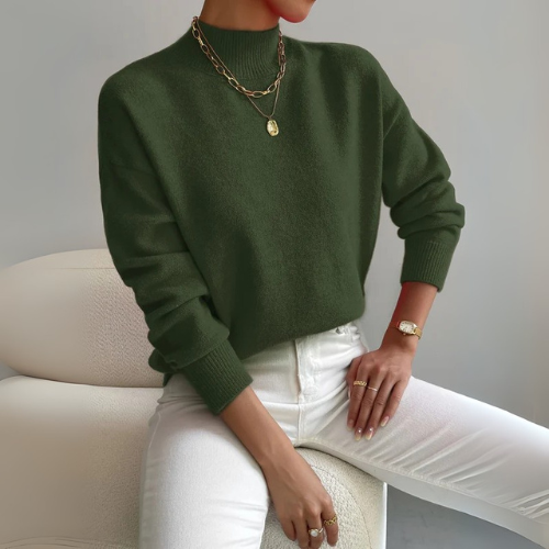 Patricia | Classic High-Neck Sweater